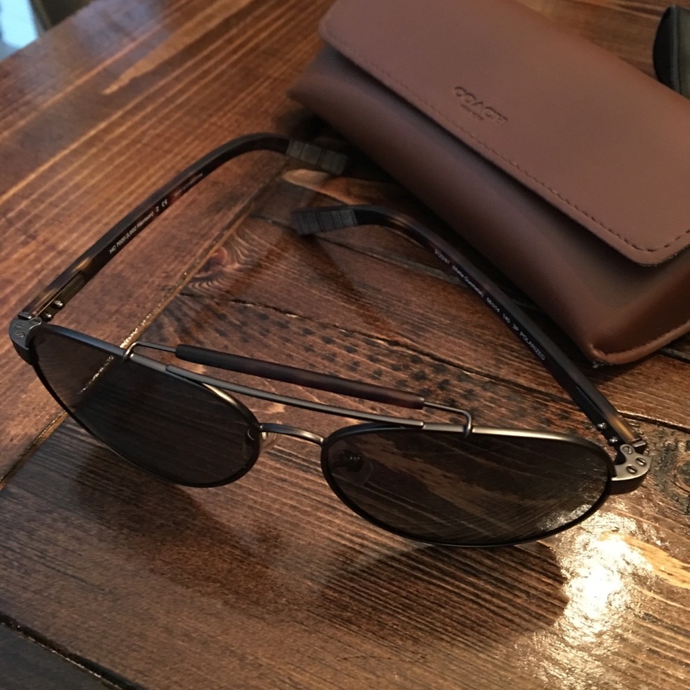 Coach sunglasses aviator